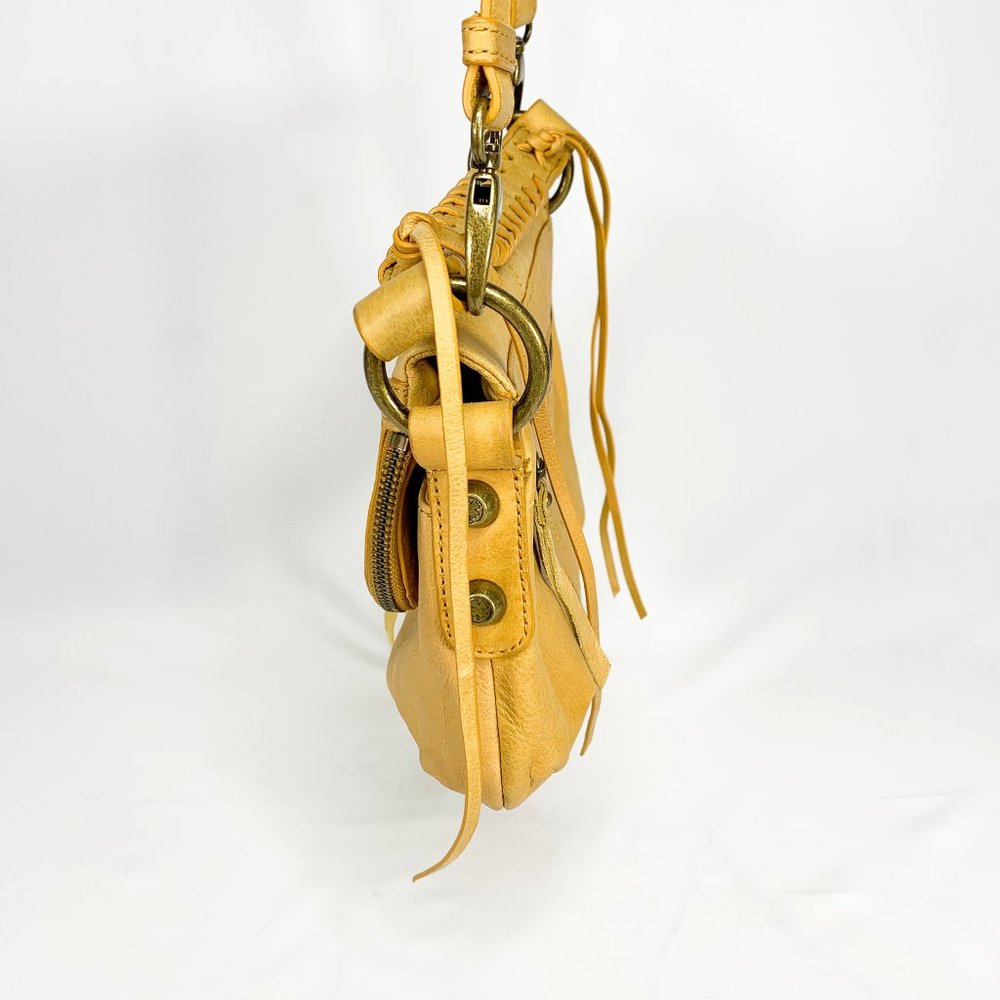 LUCKY BRAND Yellow Flap Crossbody Bag - Picture 7 of 11